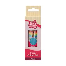 Colorant alimentaire gel FunCakes - Aqua 30 grammes